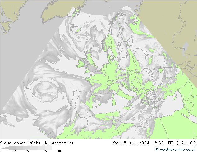 Nubi alte Arpege-eu mer 05.06.2024 18 UTC