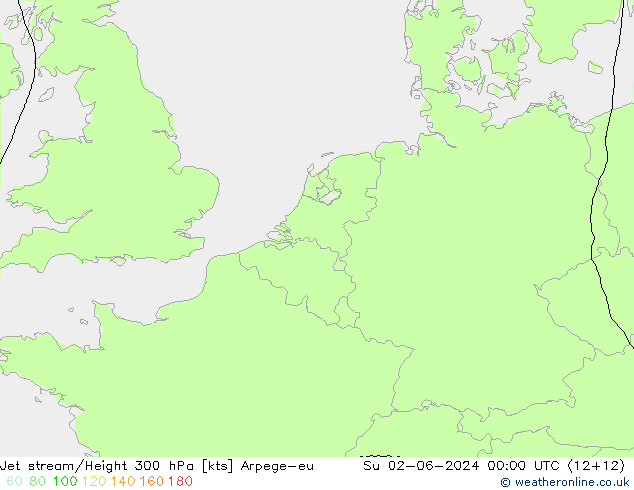 Corrente a getto Arpege-eu dom 02.06.2024 00 UTC