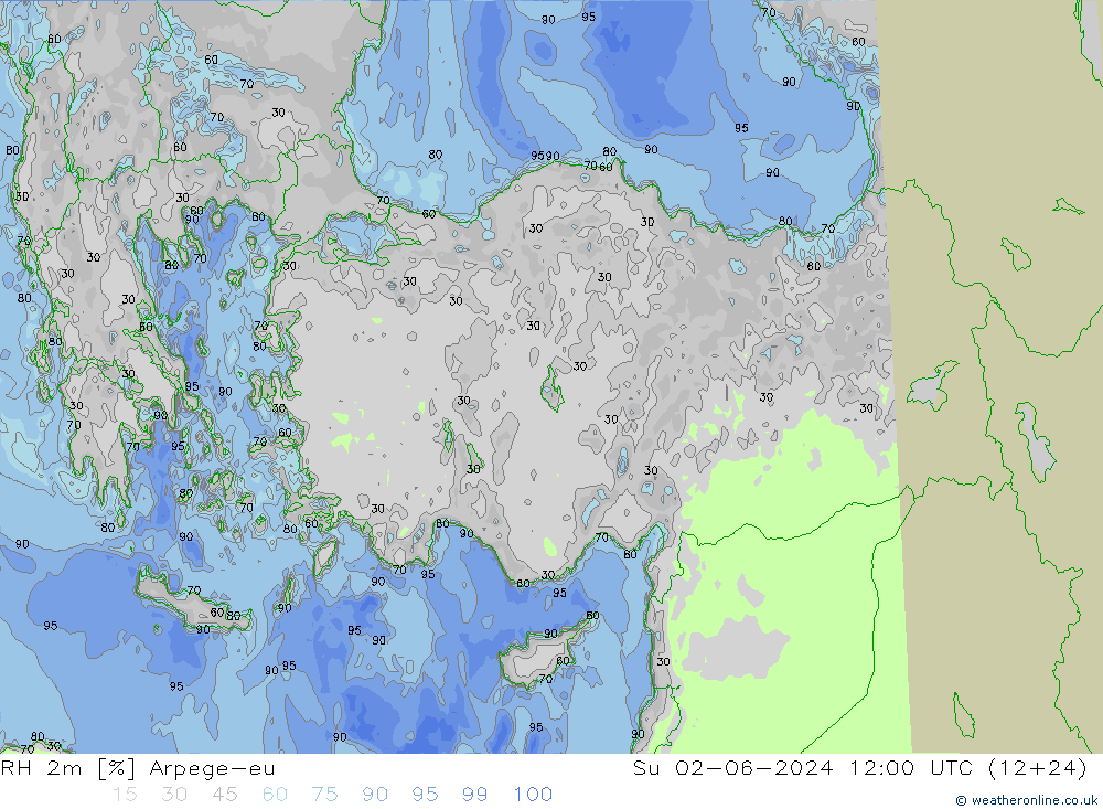 2m Nispi Nem Arpege-eu Paz 02.06.2024 12 UTC