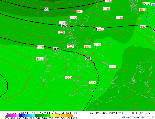 Thck 500-1000hPa Arpege-eu nie. 02.06.2024 21 UTC