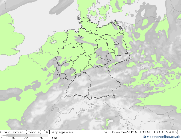 Nubi medie Arpege-eu dom 02.06.2024 18 UTC