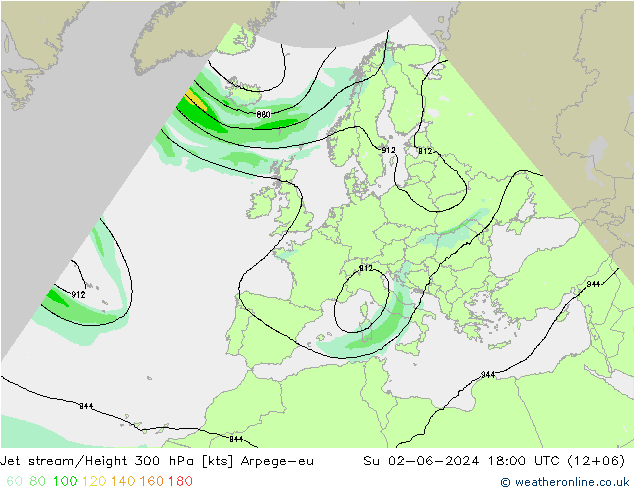 Polarjet Arpege-eu So 02.06.2024 18 UTC