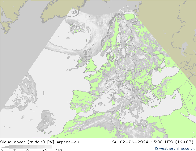 Nubi medie Arpege-eu dom 02.06.2024 15 UTC