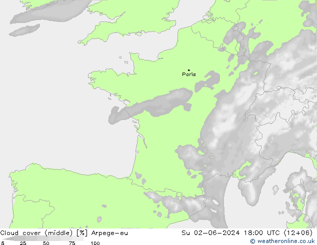 Bewolking (Middelb.) Arpege-eu zo 02.06.2024 18 UTC