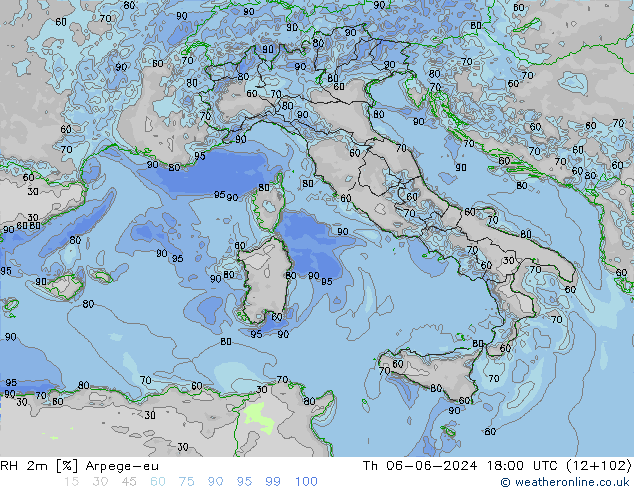 RV 2m Arpege-eu do 06.06.2024 18 UTC