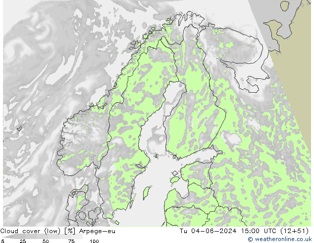 облака (низкий) Arpege-eu вт 04.06.2024 15 UTC