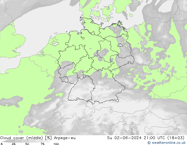 Nubi medie Arpege-eu dom 02.06.2024 21 UTC