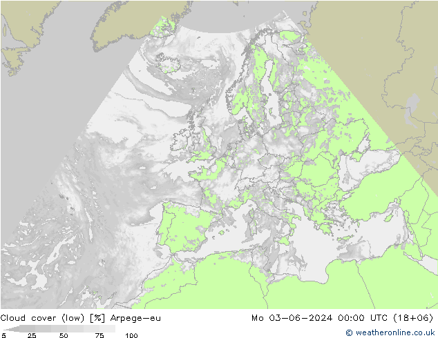 云 (低) Arpege-eu 星期一 03.06.2024 00 UTC