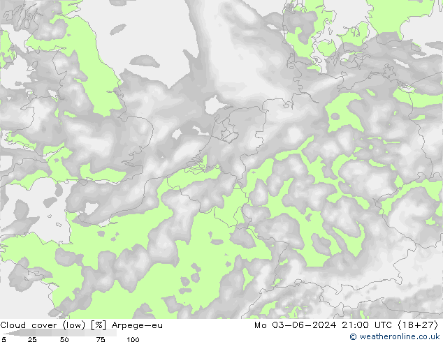облака (низкий) Arpege-eu пн 03.06.2024 21 UTC