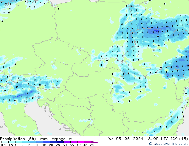  (6h) Arpege-eu  05.06.2024 00 UTC