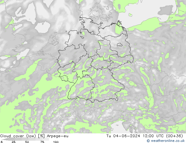 nuvens (baixo) Arpege-eu Ter 04.06.2024 12 UTC
