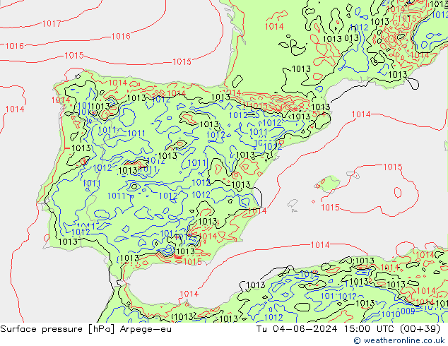      Arpege-eu  04.06.2024 15 UTC