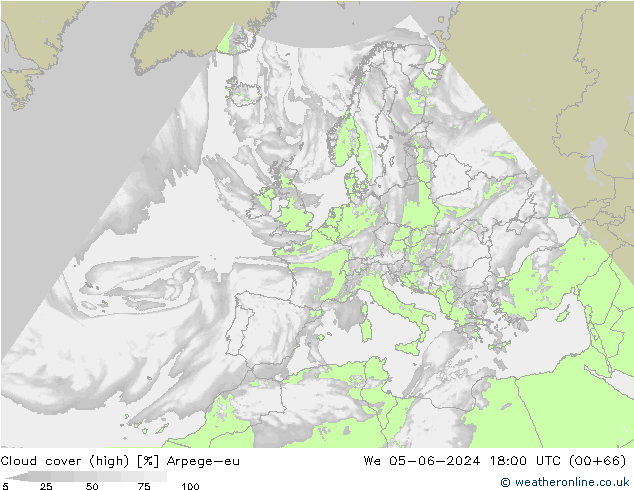облака (средний) Arpege-eu ср 05.06.2024 18 UTC