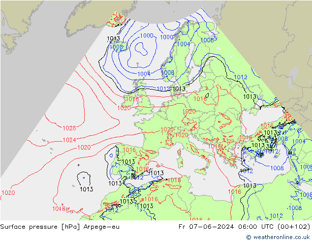 pressão do solo Arpege-eu Sex 07.06.2024 06 UTC