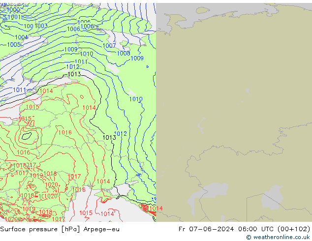 pressão do solo Arpege-eu Sex 07.06.2024 06 UTC