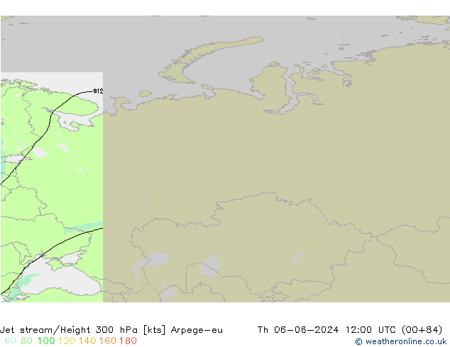 Jet Akımları Arpege-eu Per 06.06.2024 12 UTC
