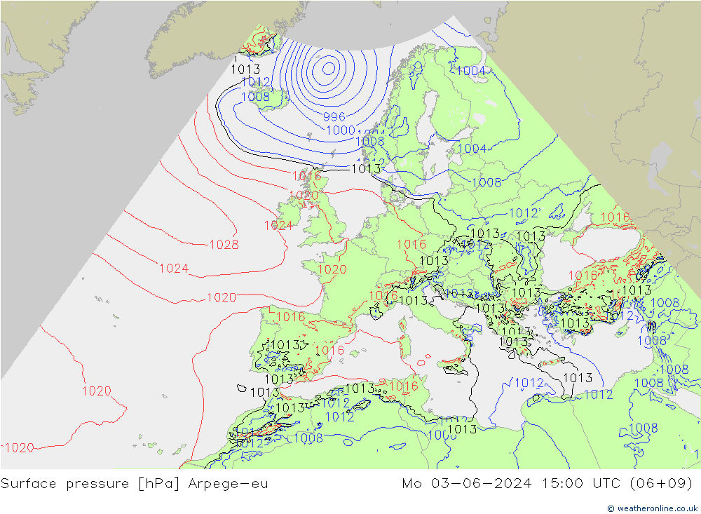      Arpege-eu  03.06.2024 15 UTC