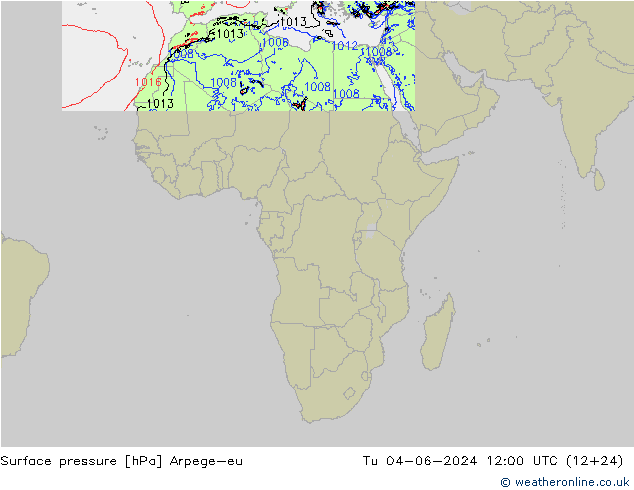 ciśnienie Arpege-eu wto. 04.06.2024 12 UTC