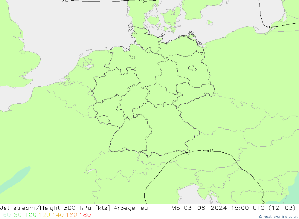 Polarjet Arpege-eu Mo 03.06.2024 15 UTC