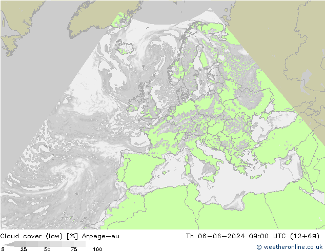 Nuages (bas) Arpege-eu jeu 06.06.2024 09 UTC