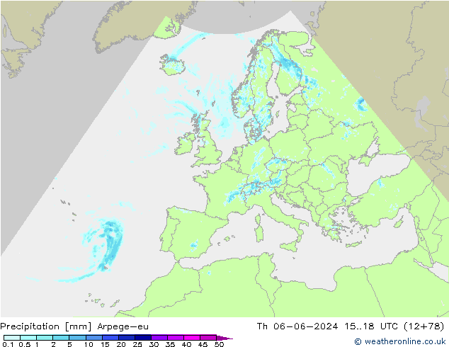 opad Arpege-eu czw. 06.06.2024 18 UTC