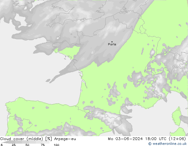 Bewolking (Middelb.) Arpege-eu ma 03.06.2024 18 UTC