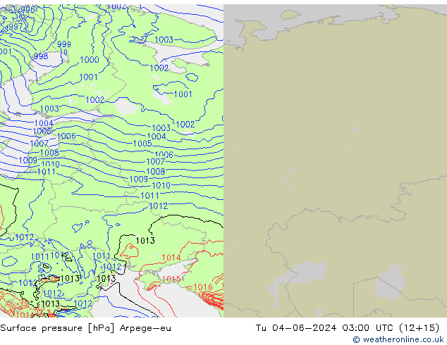 ciśnienie Arpege-eu wto. 04.06.2024 03 UTC