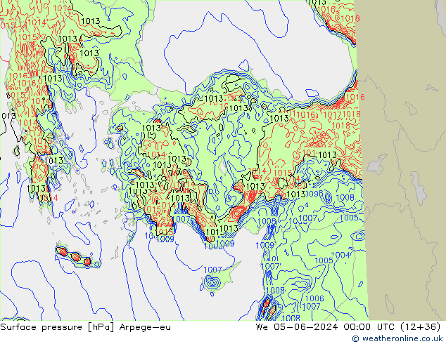 ciśnienie Arpege-eu śro. 05.06.2024 00 UTC