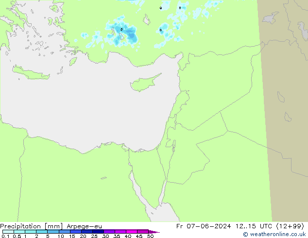 Neerslag Arpege-eu vr 07.06.2024 15 UTC