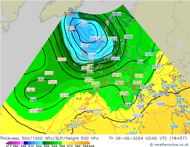 Thck 500-1000hPa Arpege-eu gio 06.06.2024 03 UTC