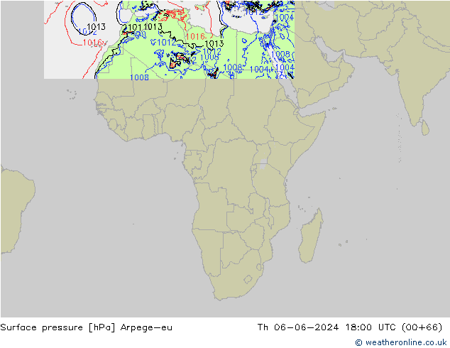 ciśnienie Arpege-eu czw. 06.06.2024 18 UTC