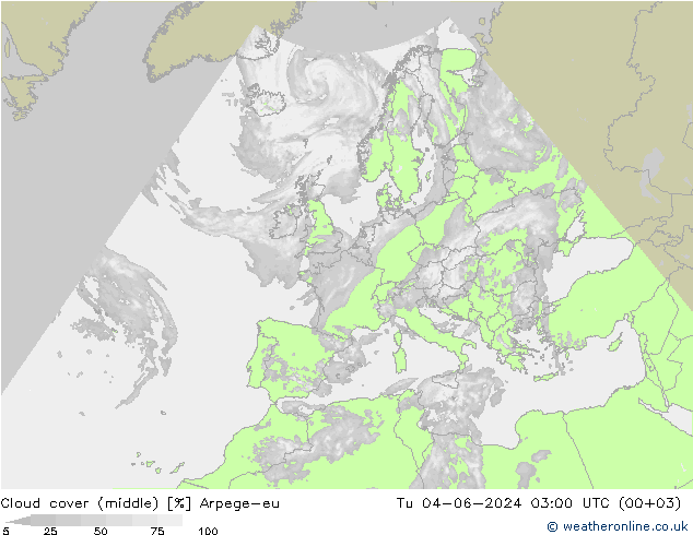 Nubes medias Arpege-eu mar 04.06.2024 03 UTC