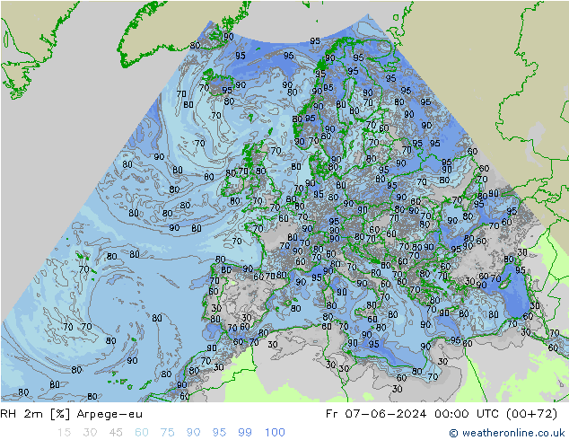 RH 2m Arpege-eu pt. 07.06.2024 00 UTC