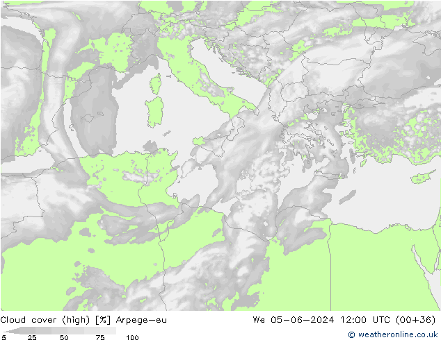 Nubi alte Arpege-eu mer 05.06.2024 12 UTC