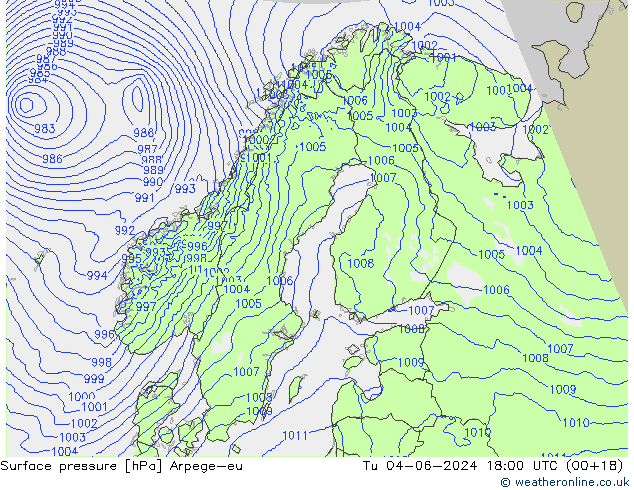 ciśnienie Arpege-eu wto. 04.06.2024 18 UTC