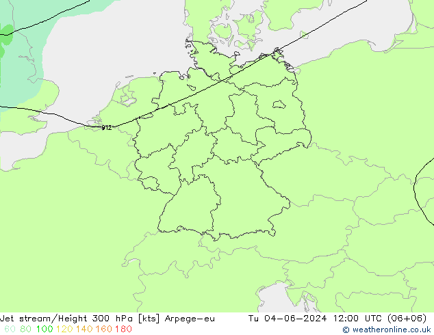 Polarjet Arpege-eu Di 04.06.2024 12 UTC