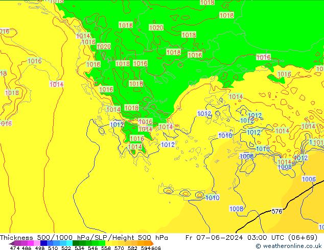 Thck 500-1000hPa Arpege-eu  07.06.2024 03 UTC