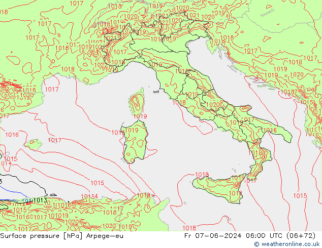      Arpege-eu  07.06.2024 06 UTC