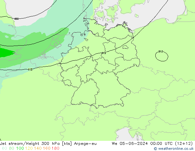 Polarjet Arpege-eu Mi 05.06.2024 00 UTC