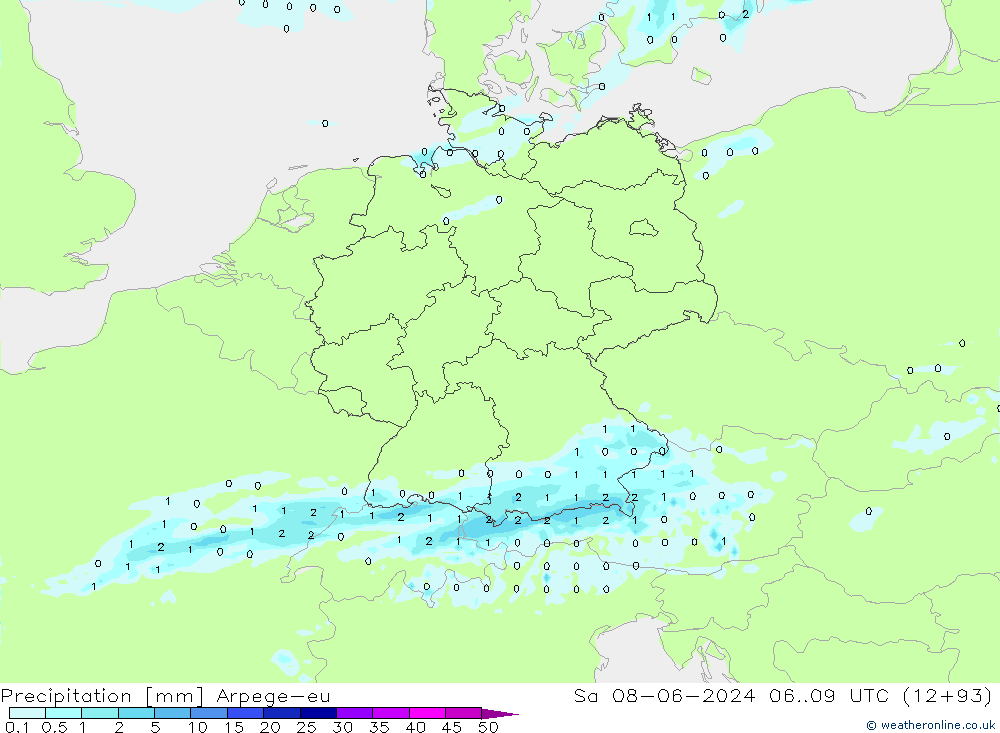 opad Arpege-eu so. 08.06.2024 09 UTC