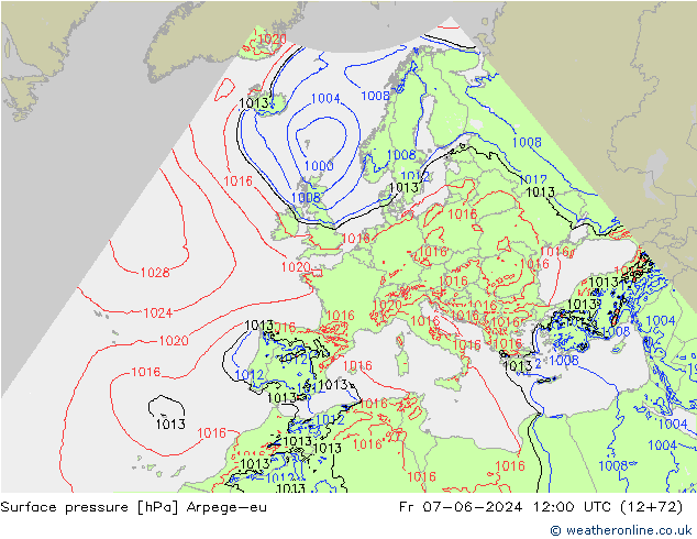 pressão do solo Arpege-eu Sex 07.06.2024 12 UTC