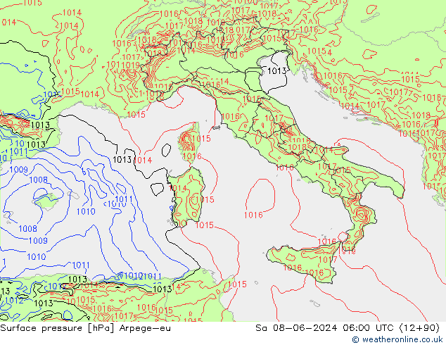      Arpege-eu  08.06.2024 06 UTC