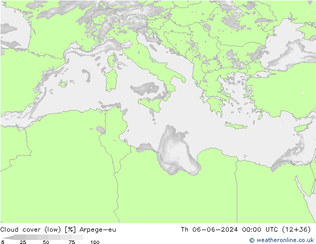 Wolken (tief) Arpege-eu Do 06.06.2024 00 UTC