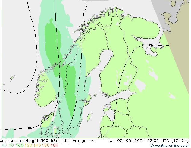 Polarjet Arpege-eu Mi 05.06.2024 12 UTC