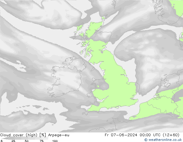 Bewolking (Hoog) Arpege-eu vr 07.06.2024 00 UTC