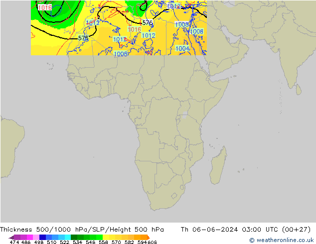 Thck 500-1000hPa Arpege-eu Th 06.06.2024 03 UTC