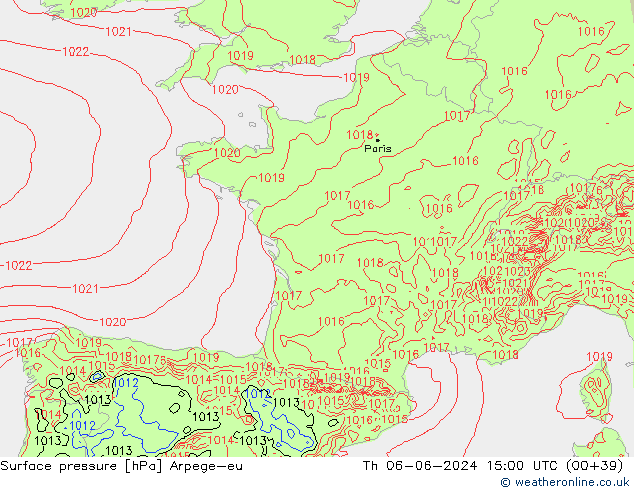      Arpege-eu  06.06.2024 15 UTC