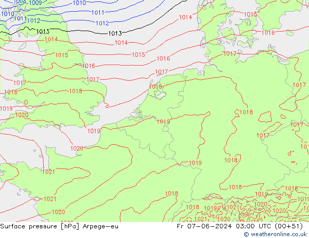 ciśnienie Arpege-eu pt. 07.06.2024 03 UTC