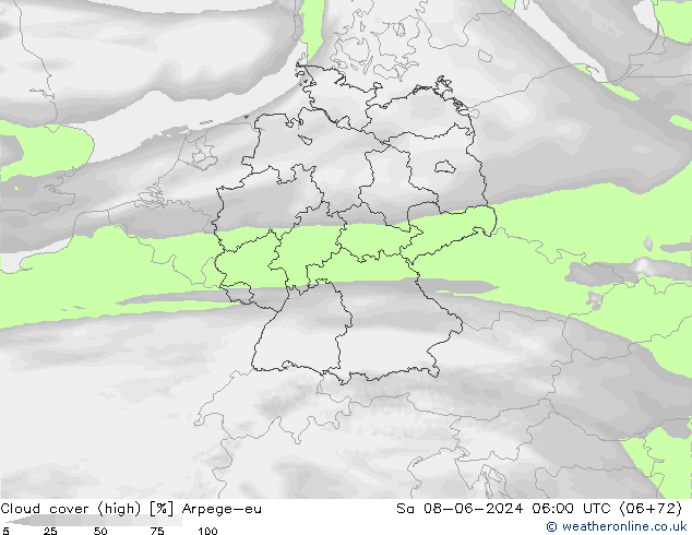 Nubi alte Arpege-eu sab 08.06.2024 06 UTC