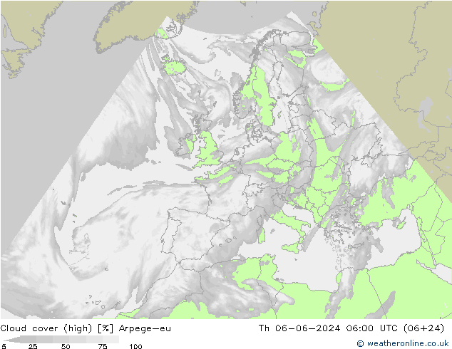 Bewolking (Hoog) Arpege-eu do 06.06.2024 06 UTC